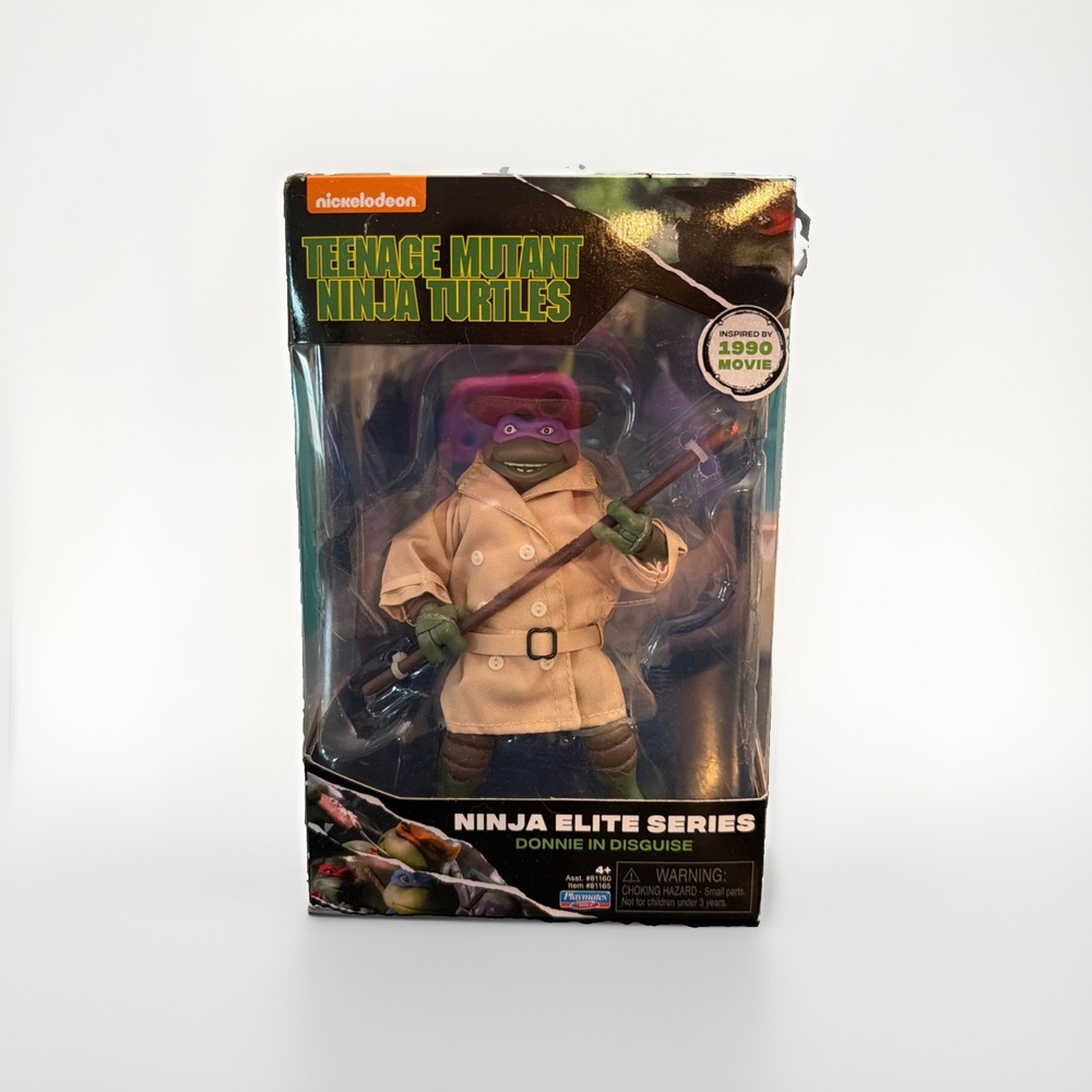 Elite Series Donnie In Disguise Teenage Mutant Ninja Turtles TMNT Playmates NEW
